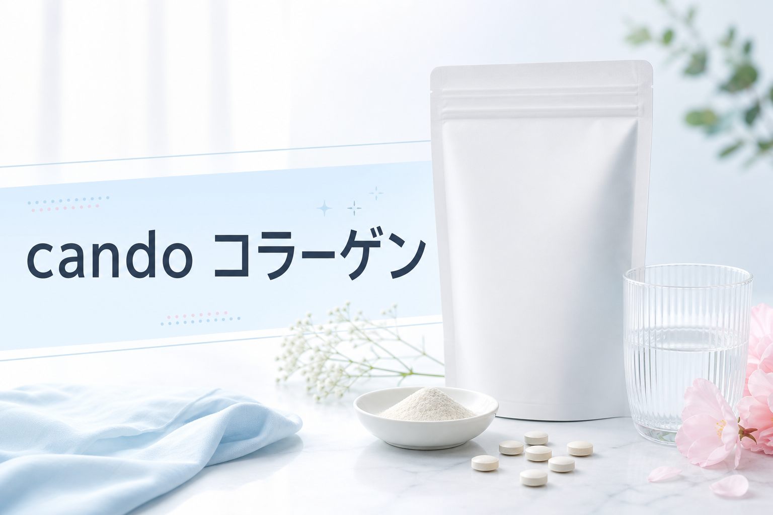 cando コラーゲン 商品確認用アイキャッチ