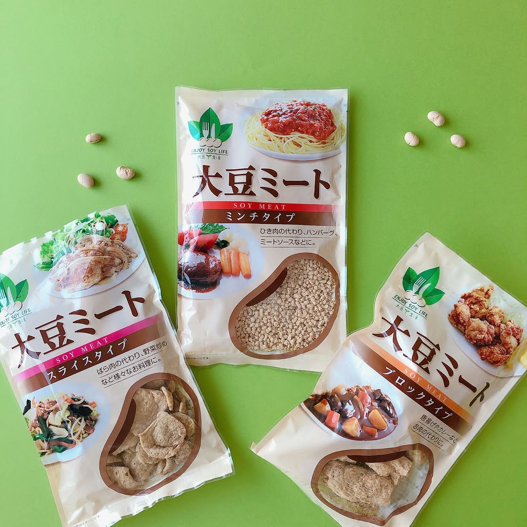 キャンドゥの大豆ミート商品イメージ