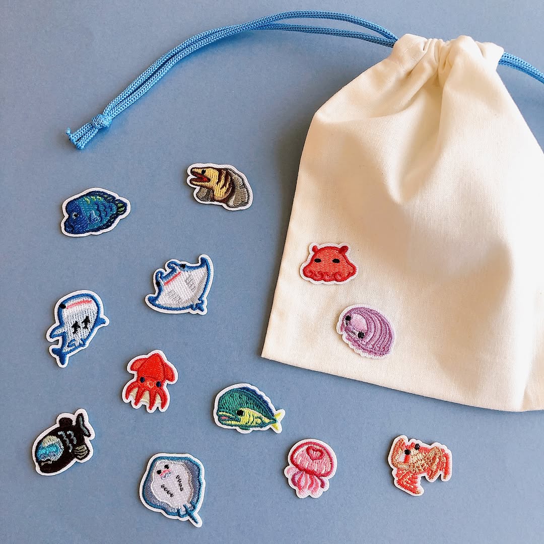 ワッペン海のともだち3P