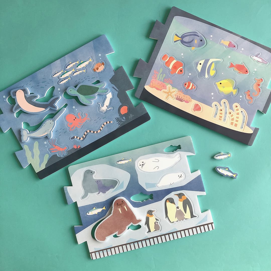 キャンドゥ お風呂パズル 水族館シート