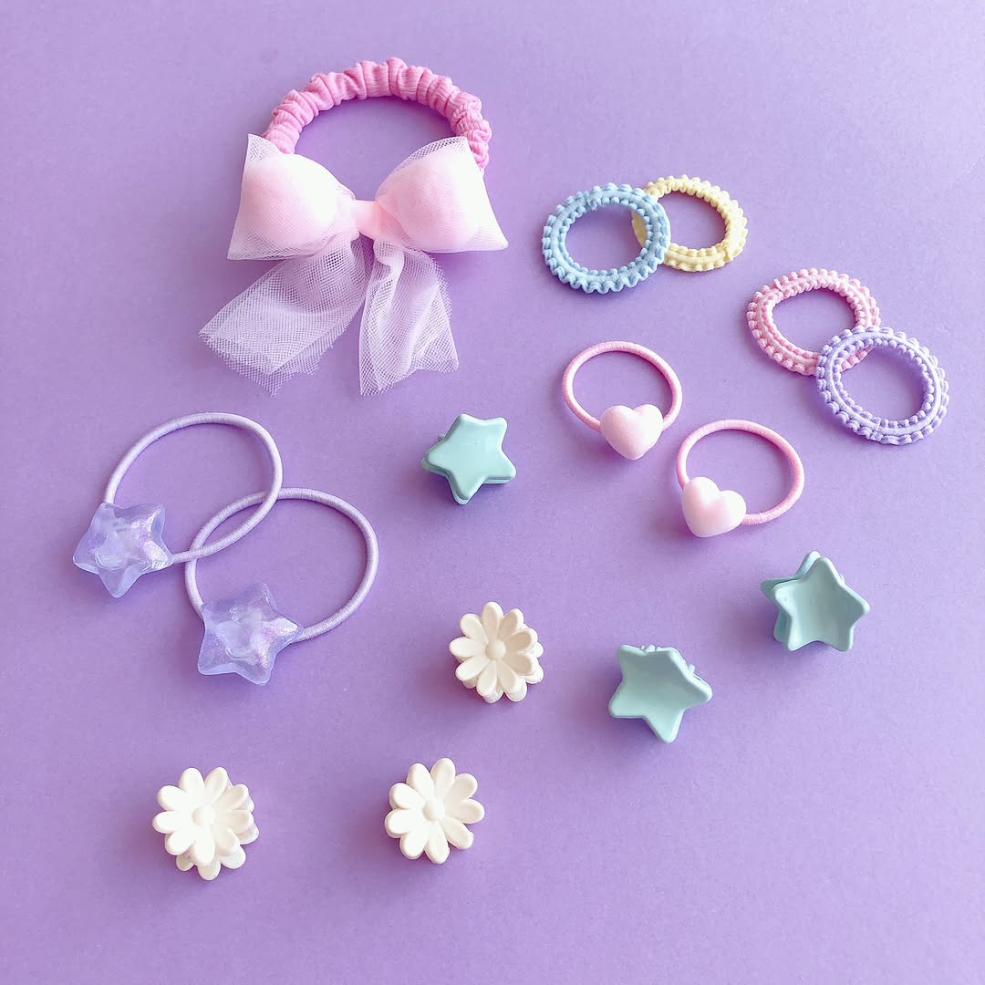 キャンドゥ パステルカラー ヘアアクセサリー