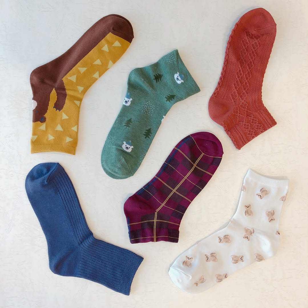 キャンドゥ 秋冬靴下