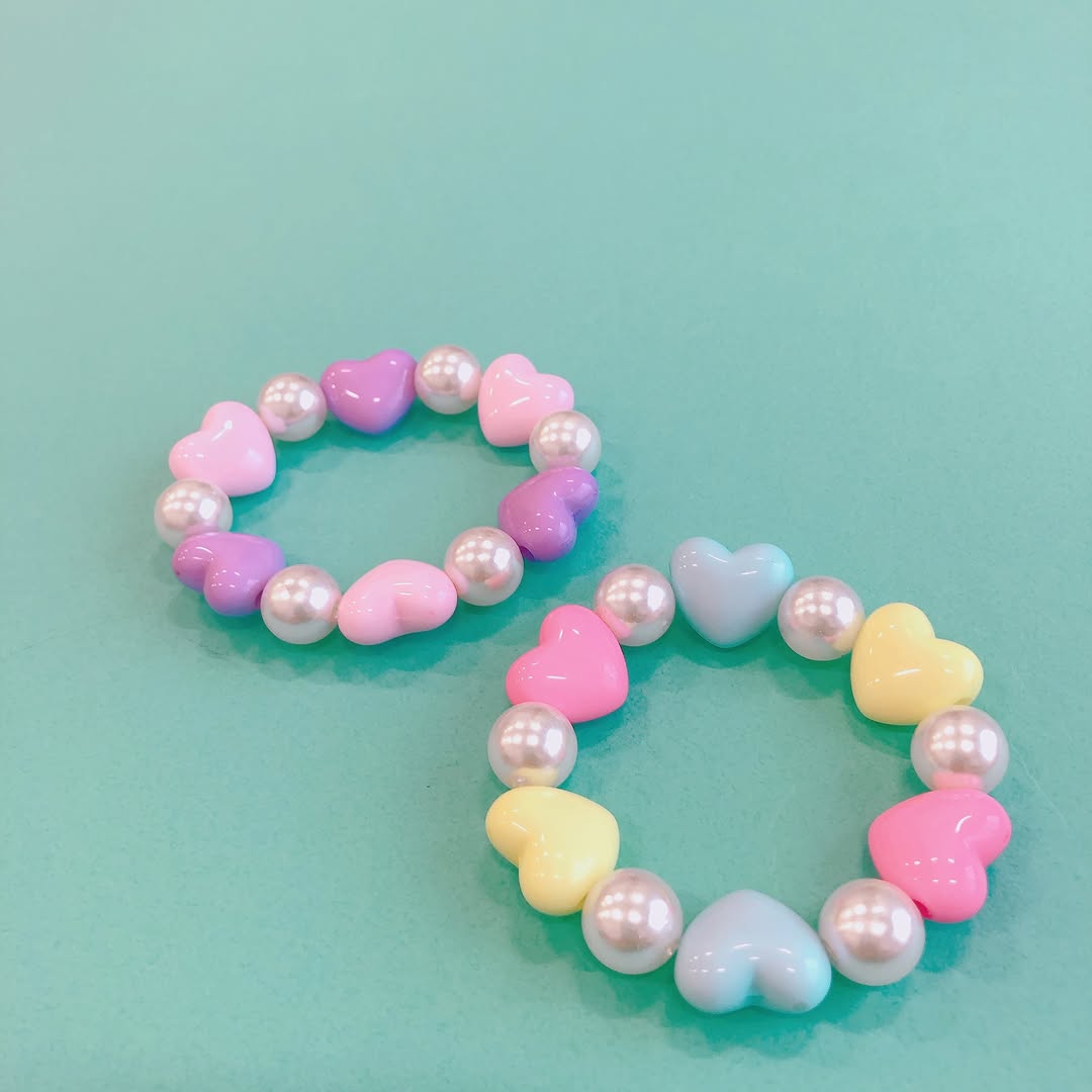 キャンドゥ カラフル パール ブレスレット