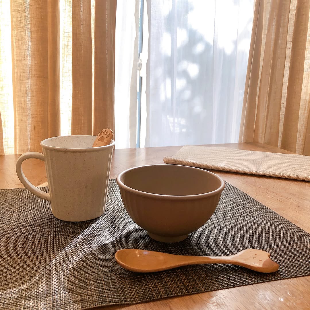 キャンドゥ テーブルウェア 木製スプーン 茶碗 マグカップ