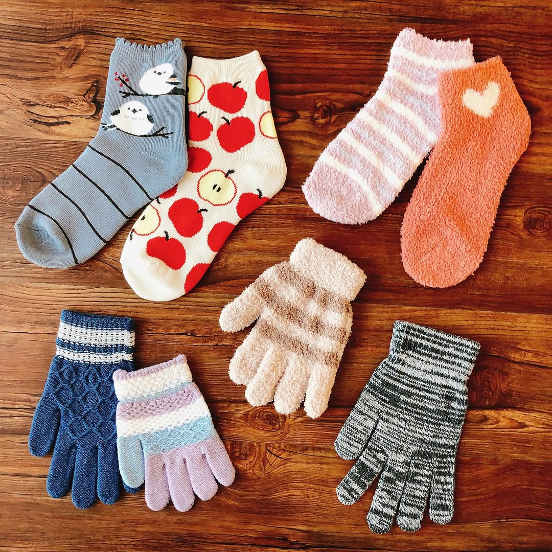 キャンドゥ 冬物衣料 靴下 手袋