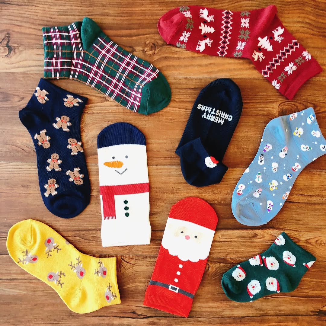 キャンドゥ クリスマス靴下