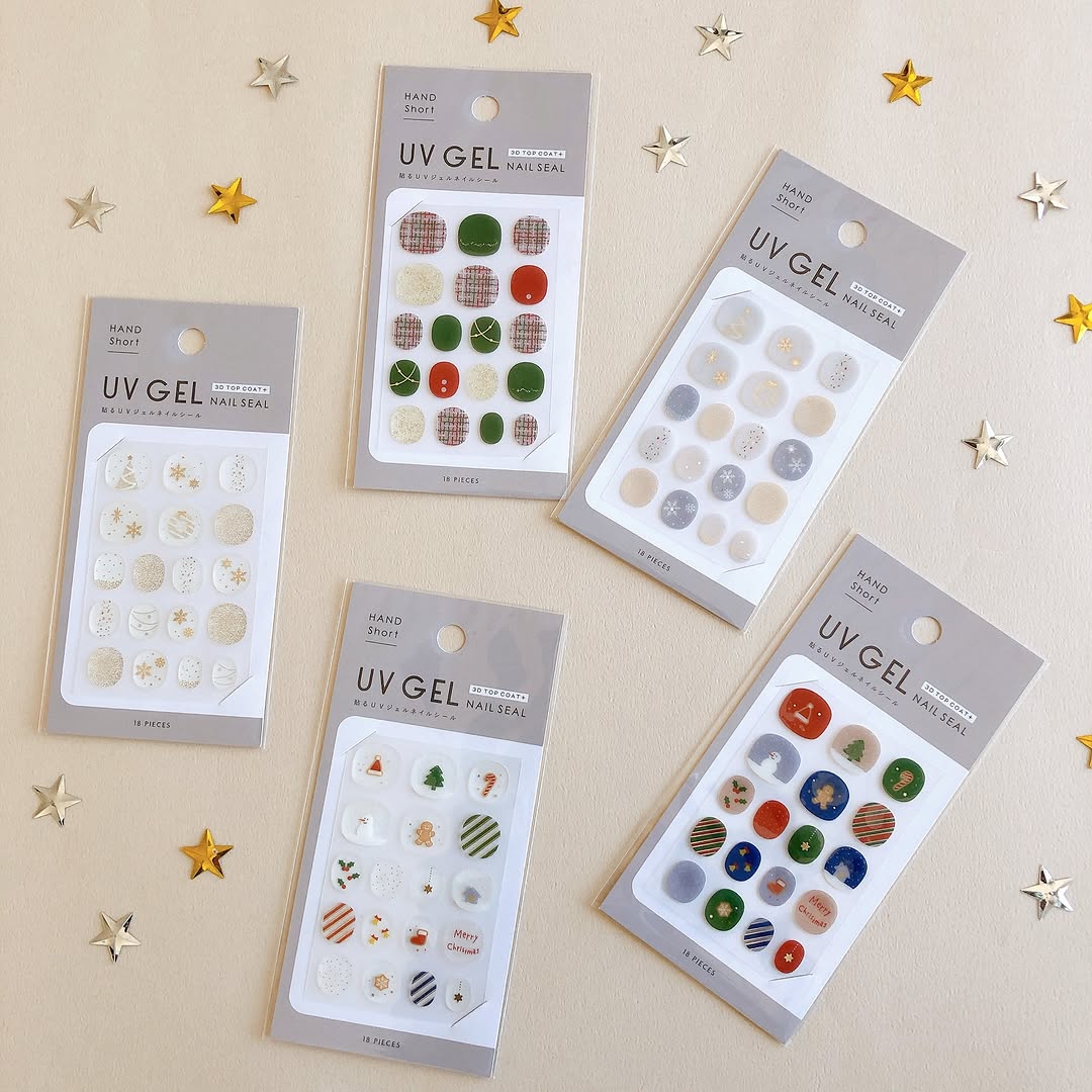 キャンドゥ クリスマス ネイルシール