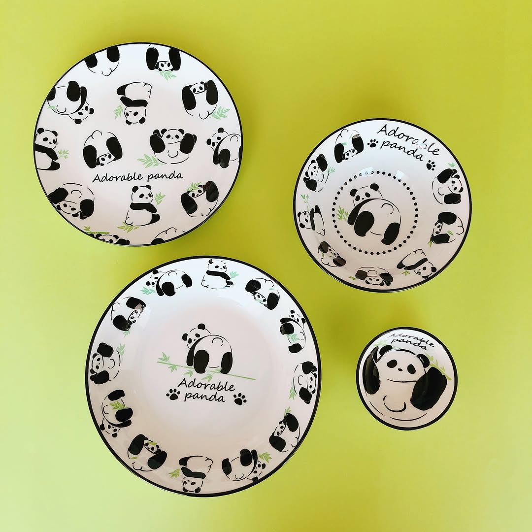 おしりパンダ食器 キャンドゥ
