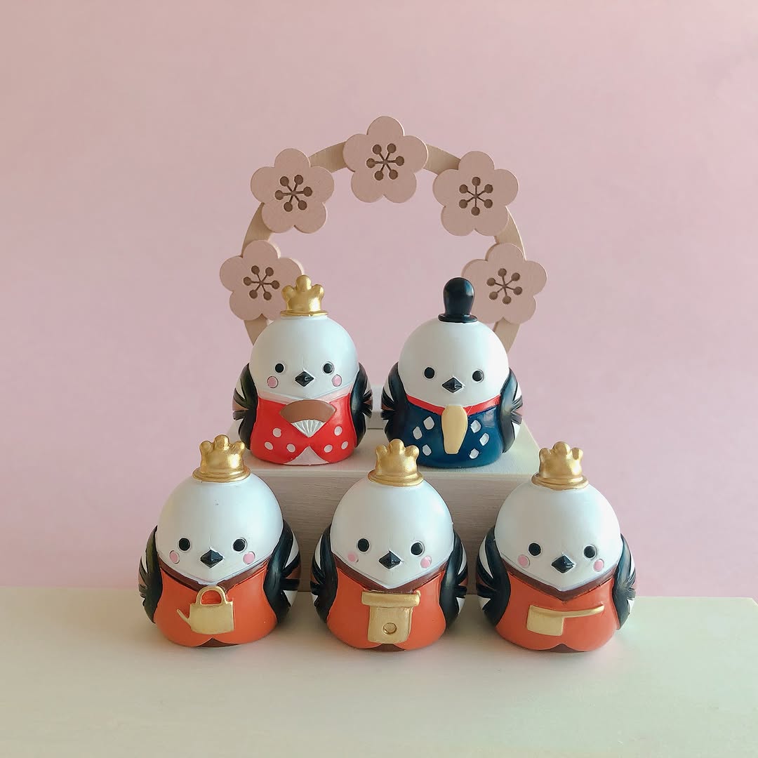 キャンドゥ シマエナガ ひな祭り雑貨