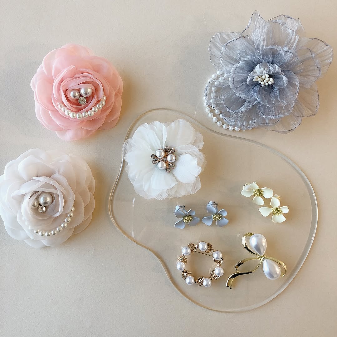 キャンドゥ セレモニーアクセサリー コサージュ ブローチ