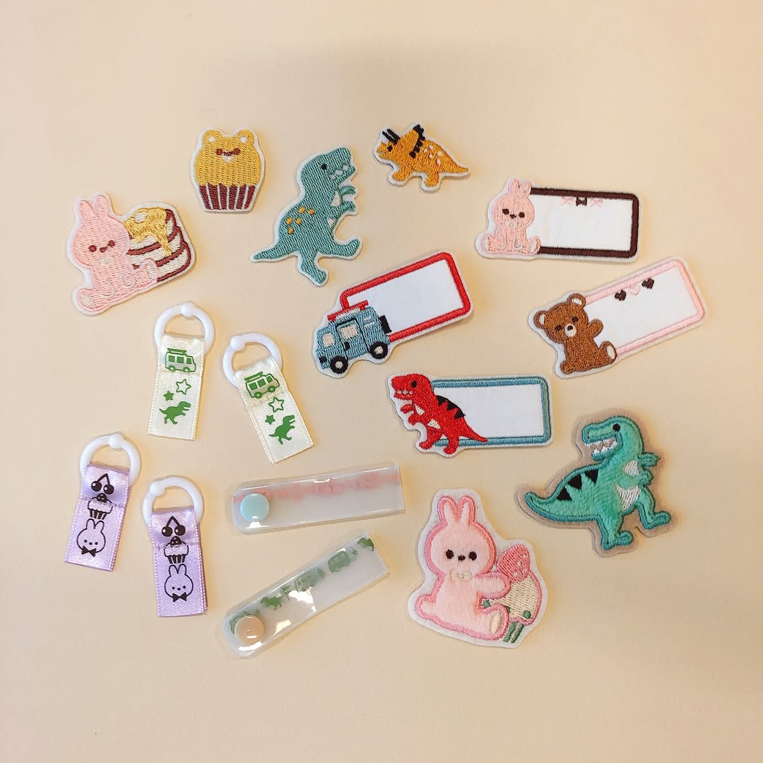 キャンドゥ ネームワッペン 入園入学