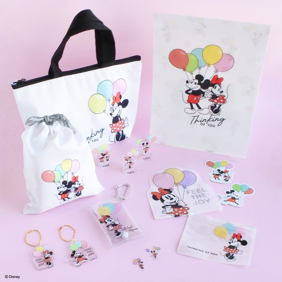 キャンドゥ ミニーマウス バルーンデザインシリーズ