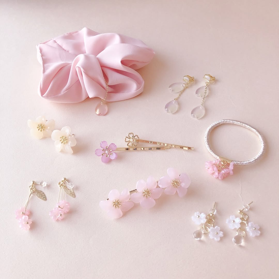 キャンドゥ 桜アクセサリー