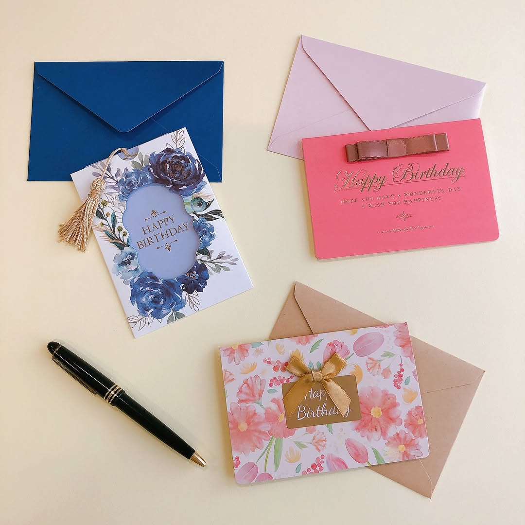 キャンドゥ グリーティングカード 封筒付き