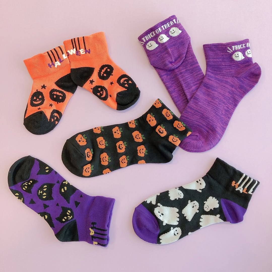 キャンドゥ ハロウィン靴下