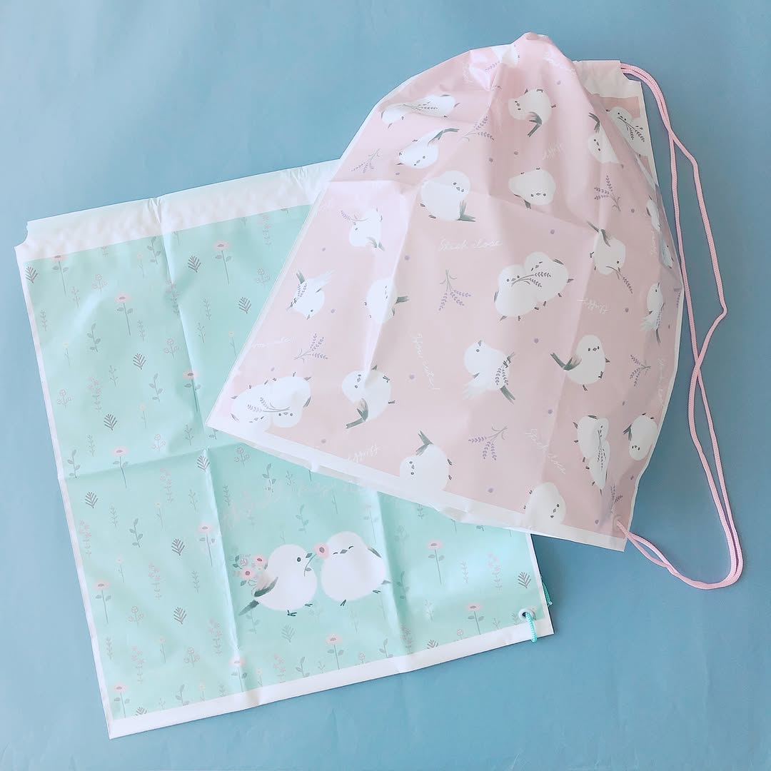 ビニールショルダーバッグシマエナガ