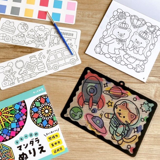 キャンドゥ ぬりえ はりえ