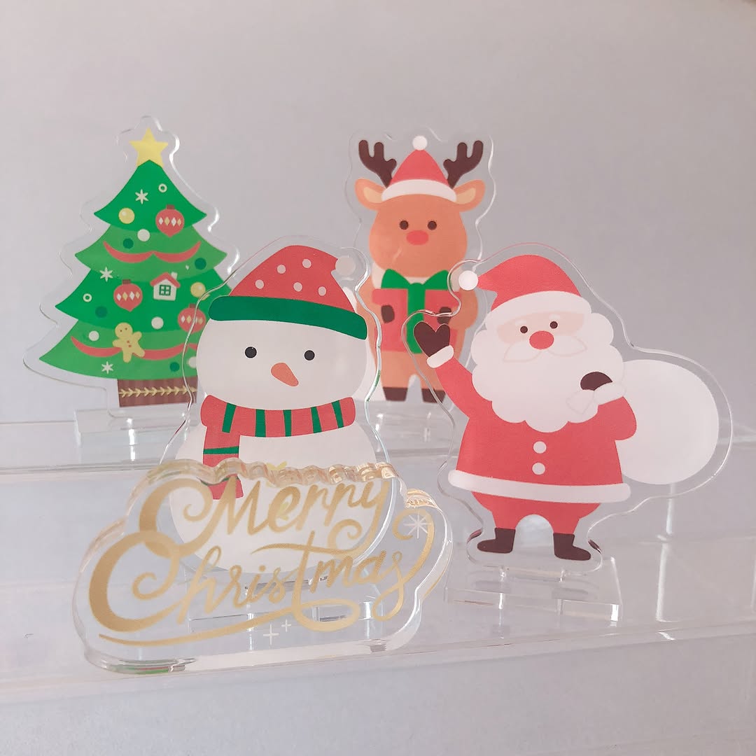 キャンドゥ クリスマス ミニアクリルスタンド