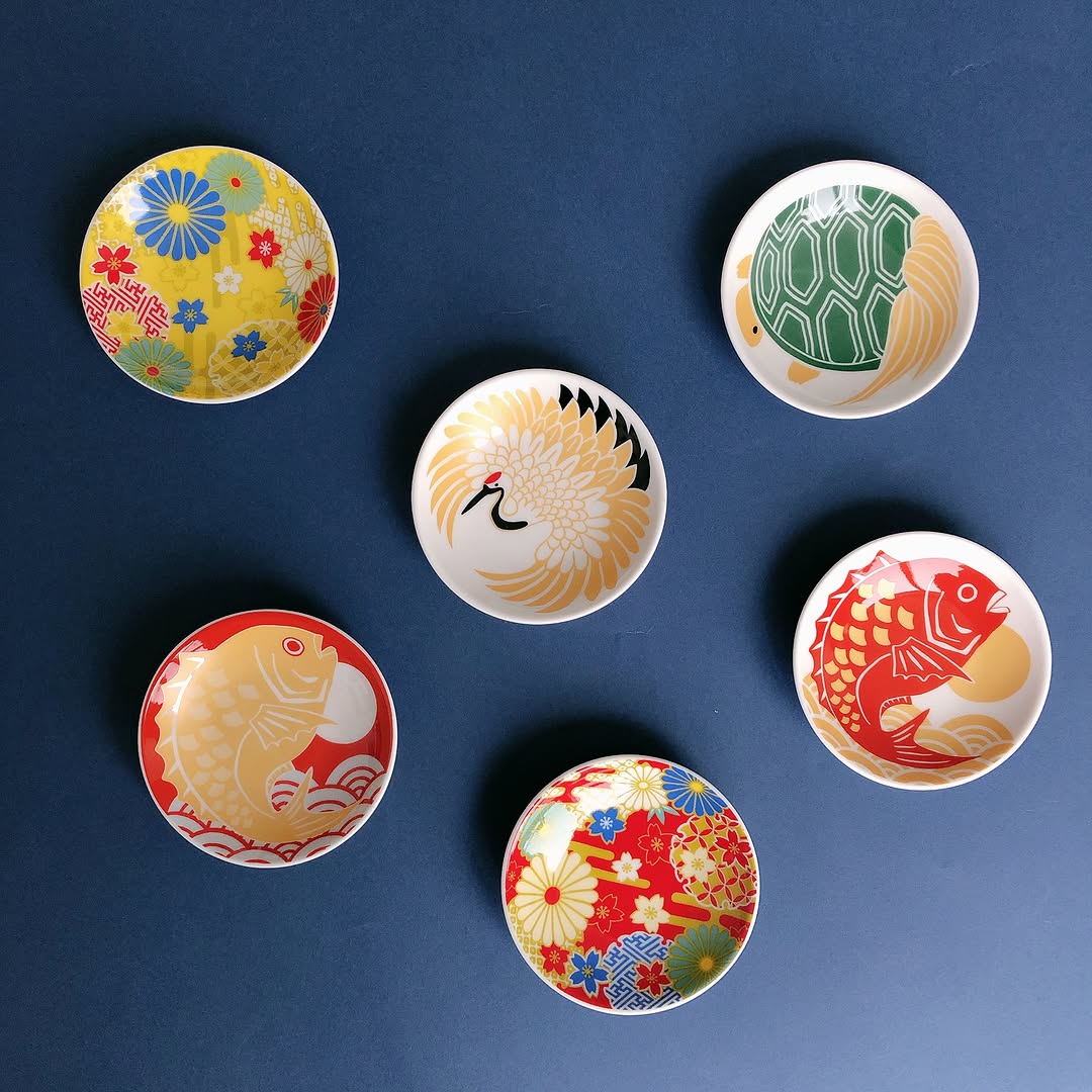 キャンドゥ 和柄 豆皿