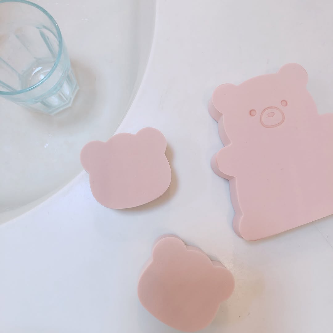 キャンドゥ PVA吸水スポンジクマ形