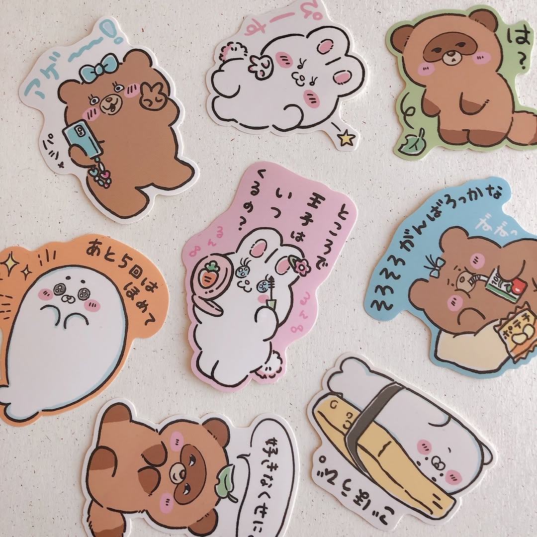 キャンドゥ ダイカットステッカーズ