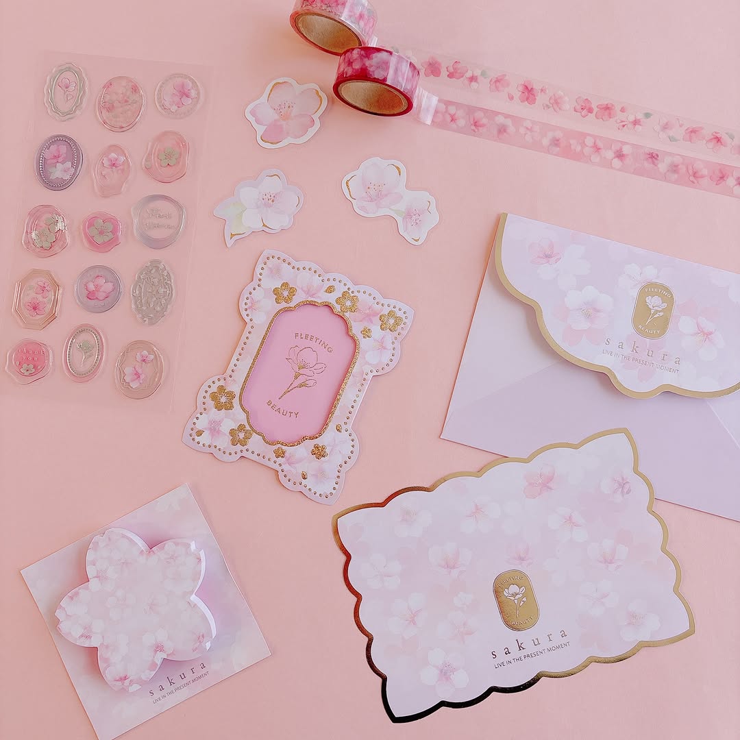 キャンドゥ 桜文具シリーズ