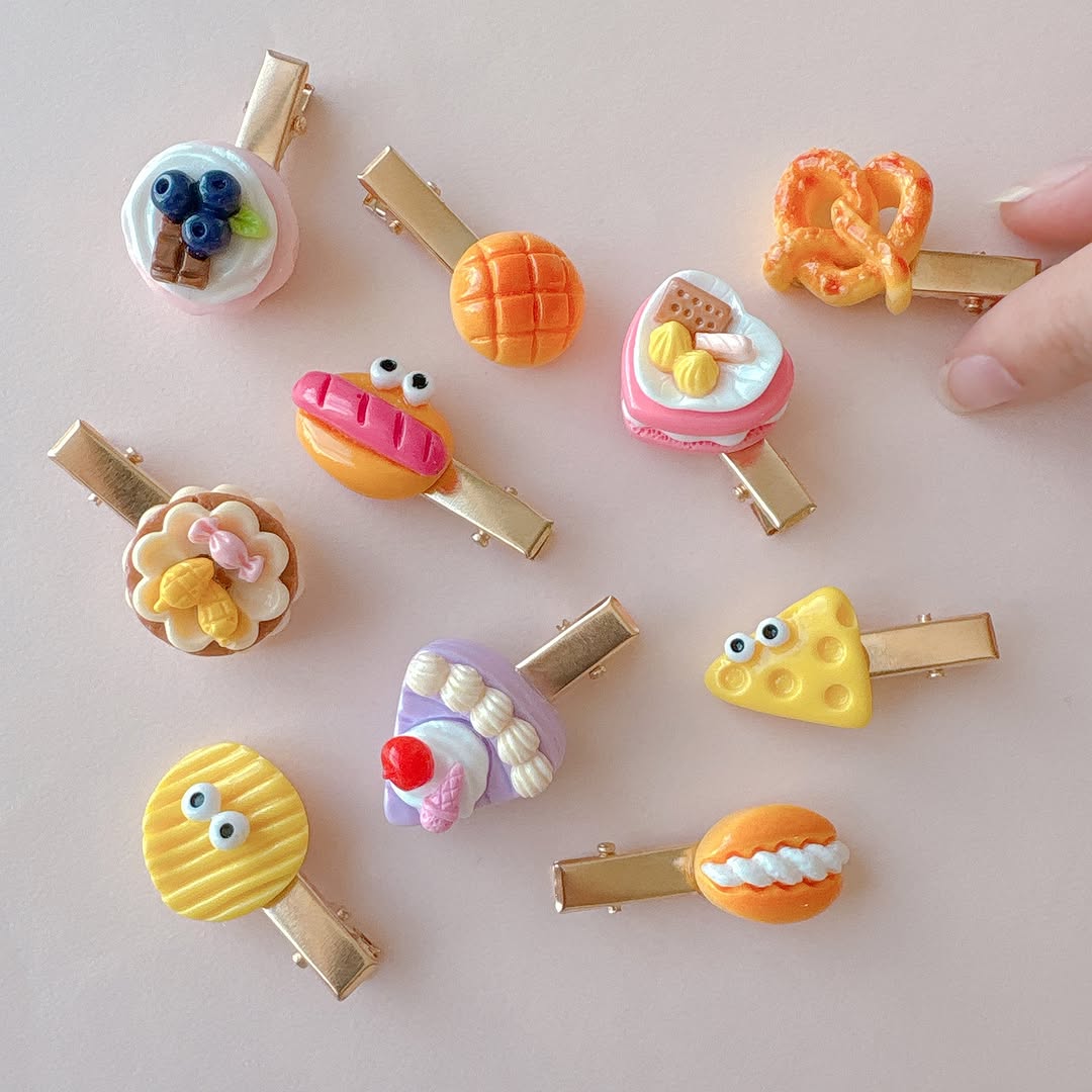 キャンドゥ ミニフードヘアクリップ