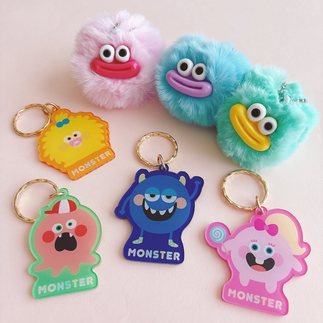 キャンドゥ モンスターキーホルダー