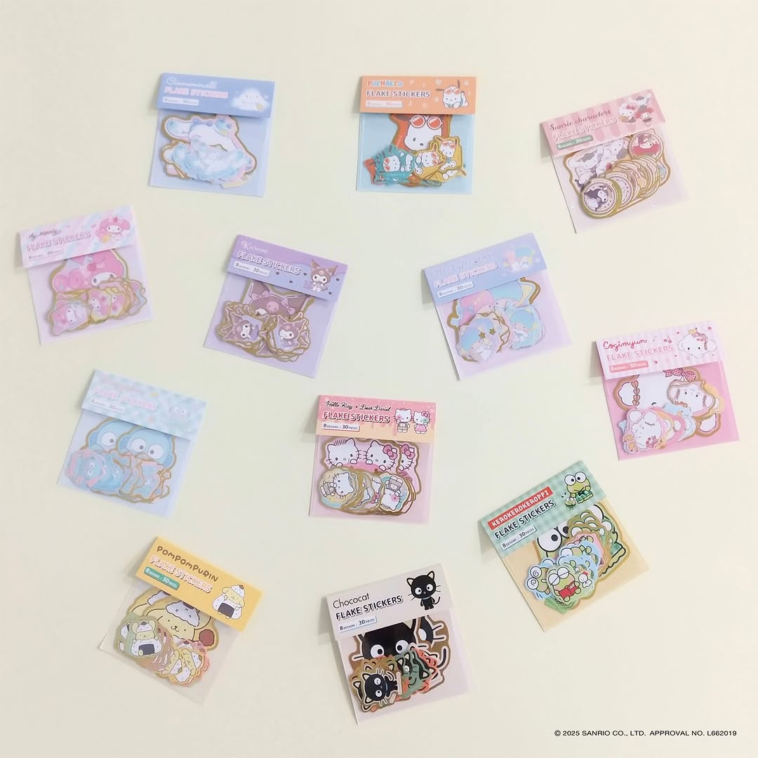 サンリオ フレークシール キャンドゥ
