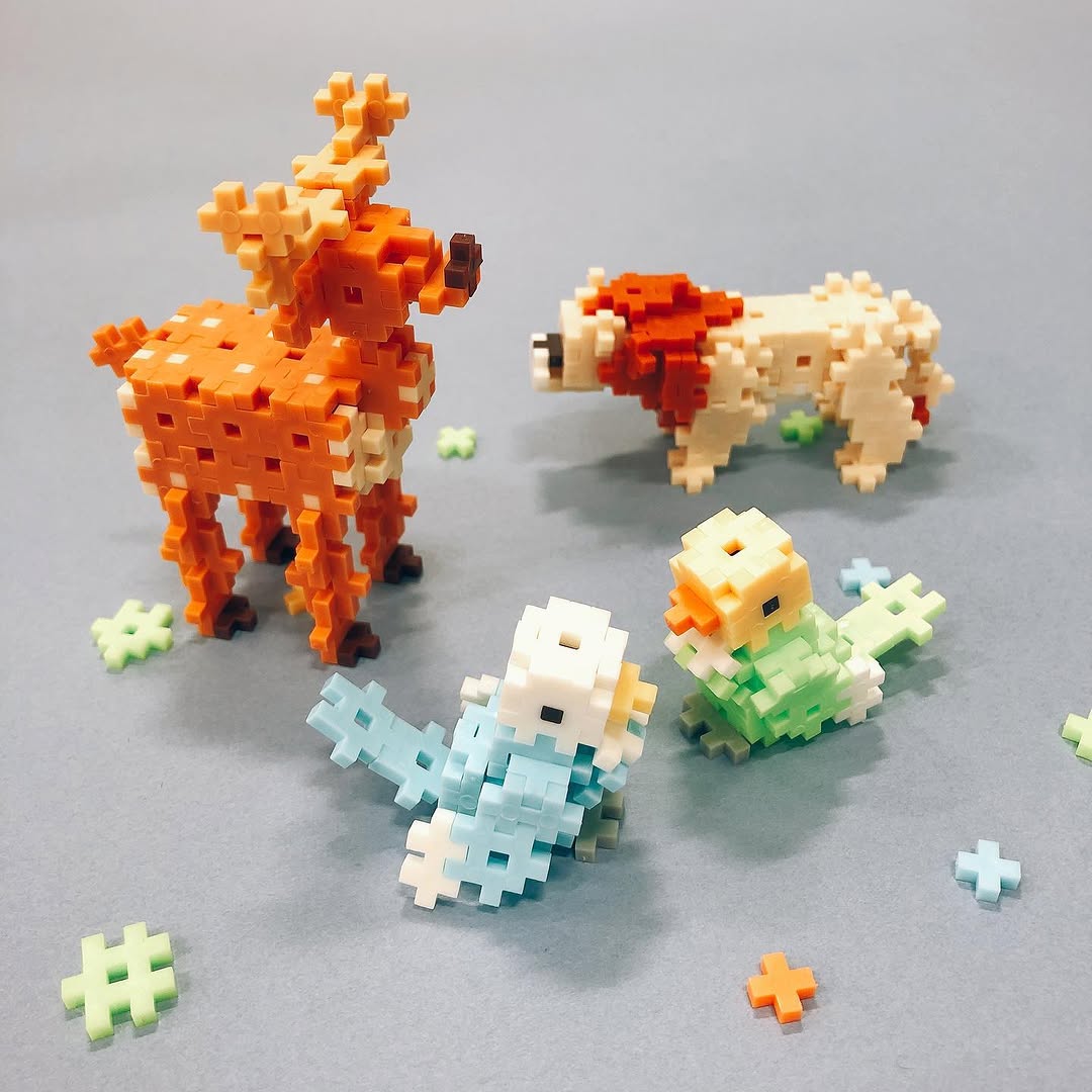 キャンドゥ パズブロック 動物モチーフ