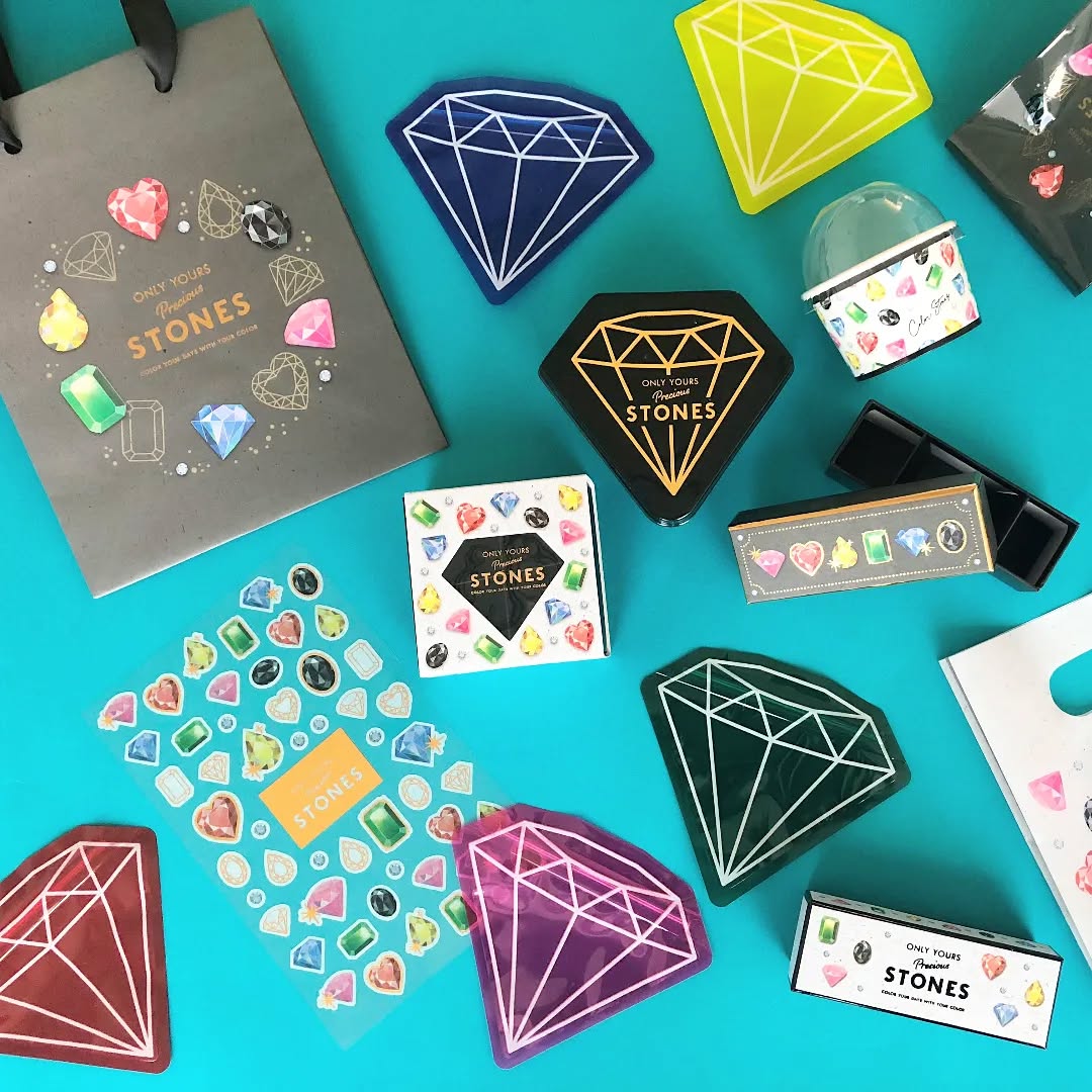 カラーストーンズのラッピングアイテム