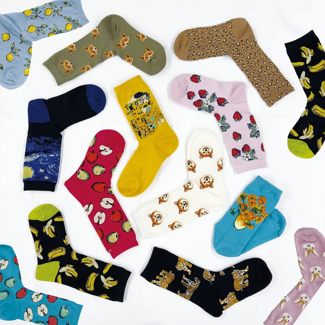 キャンドゥ デザインソックス婦人