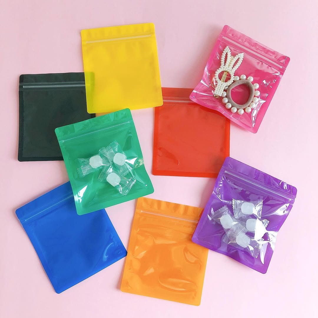 キャンドゥ ジップバッグ8P 推しカラー