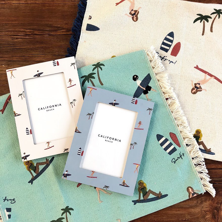 夏を感じるインテリアのキャンドゥ雑貨